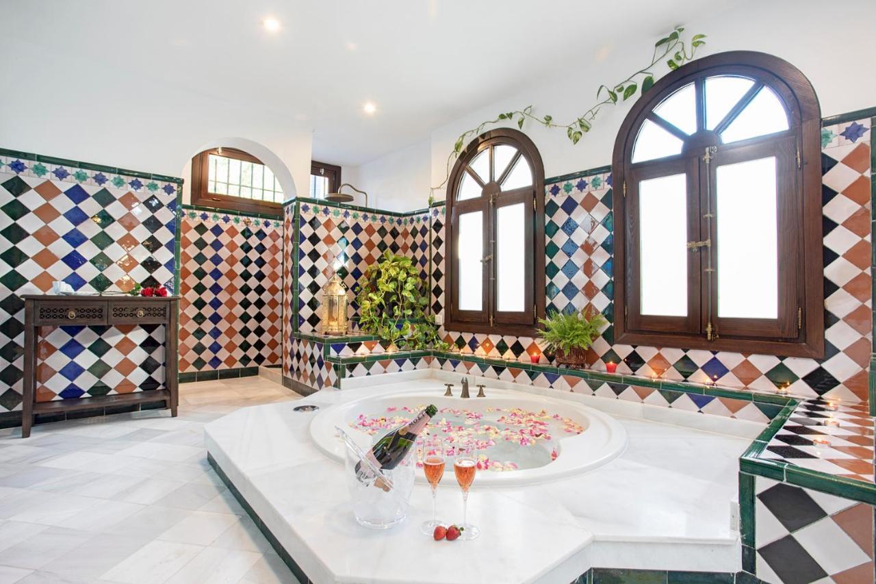 Villa Morayma House Terrace With Views To Alhambra Granada Exterior foto