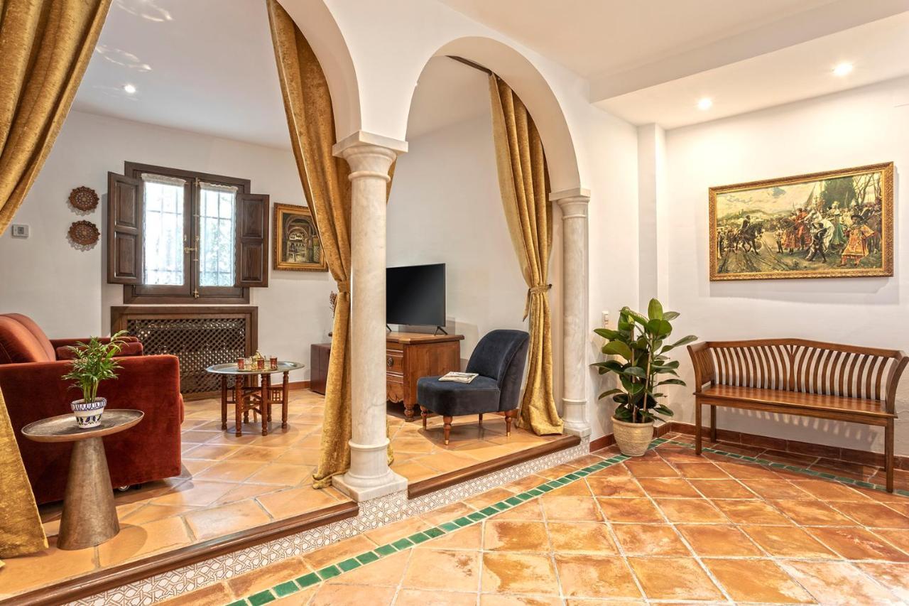Villa Morayma House Terrace With Views To Alhambra Granada Exterior foto